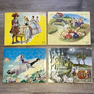 Vintage SIFO CO. Cardboard Puzzles